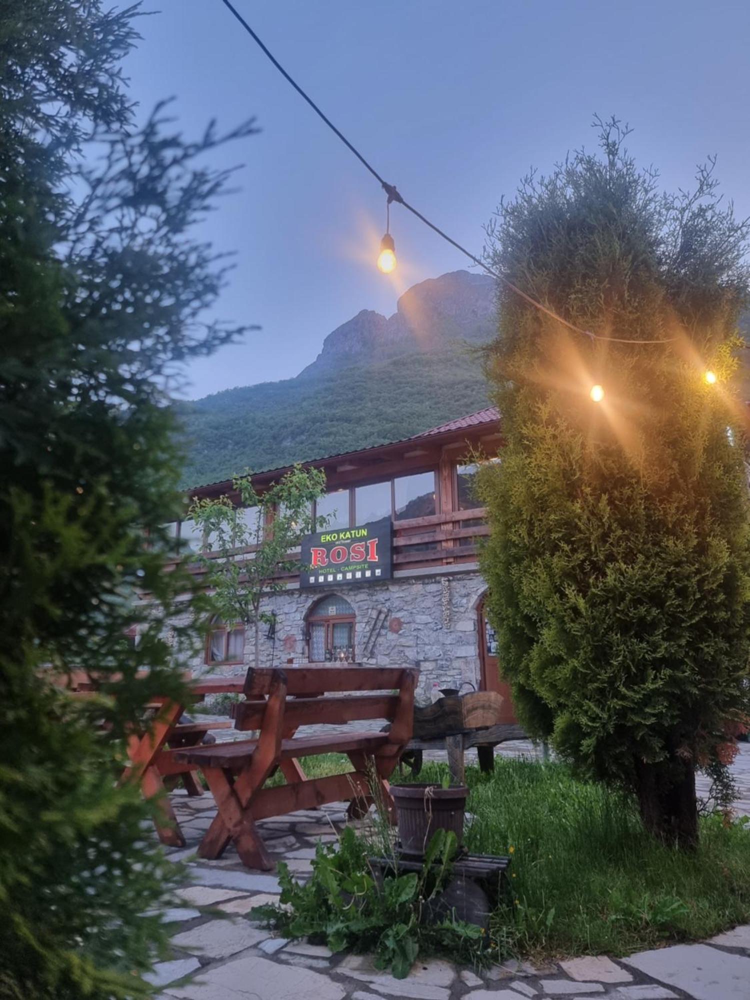 Hotel Ethno Katun Rosi Agrotourism Gusinje Exterior foto